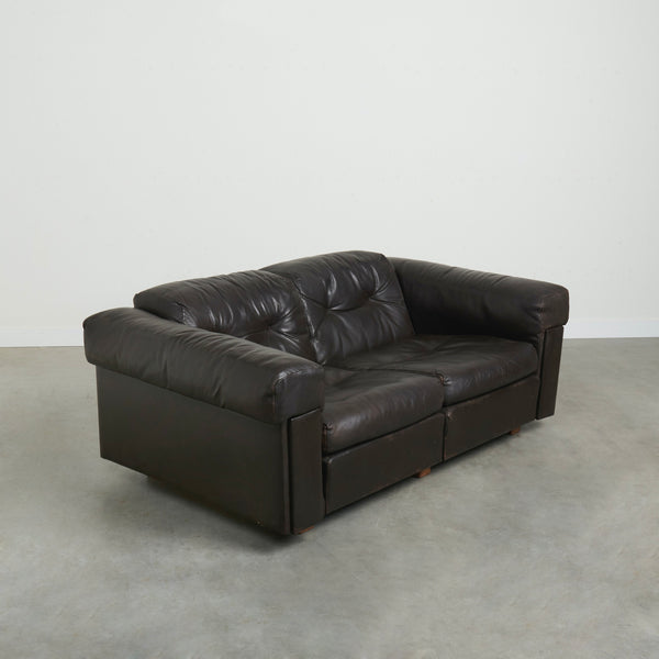 Robert Haussmann 2 seat lounge sofa, De Sede 1970s