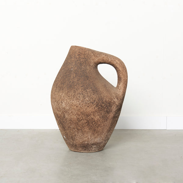 Large vintage terracotta vase, 1960s