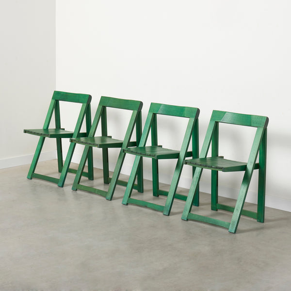Set folding chairs by Aldo Jacober, 1960s