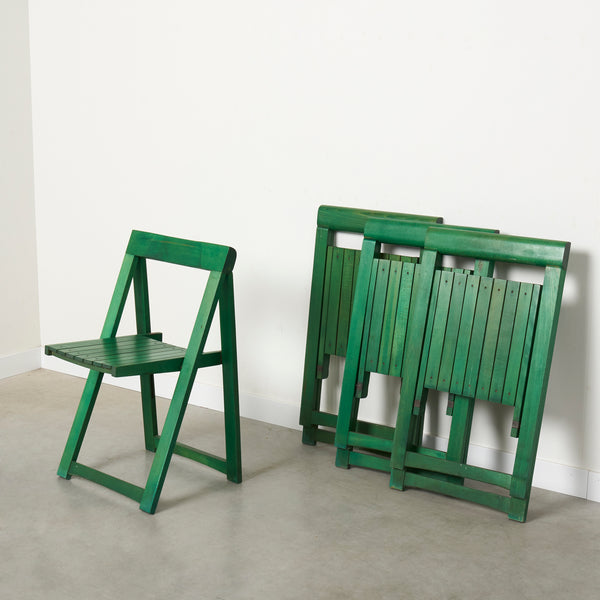 Set folding chairs by Aldo Jacober, 1960s