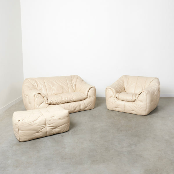 Ligne Roset Sloop lounge set, 1980s