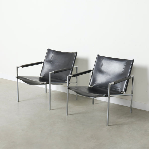 Set lounge chairs by Martin Visser, 1960s