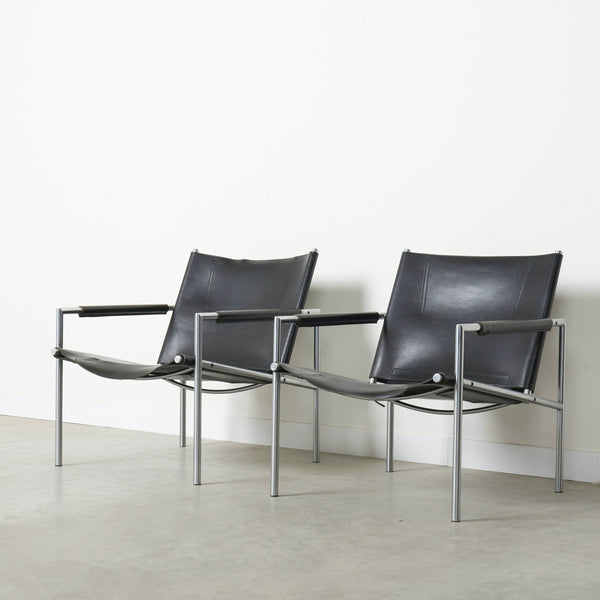 Set lounge chairs by Martin Visser, 1960s