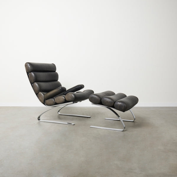 COR Sinus lounge chair with hocker, 1970s