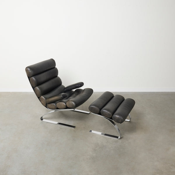 COR Sinus lounge chair with hocker, 1970s