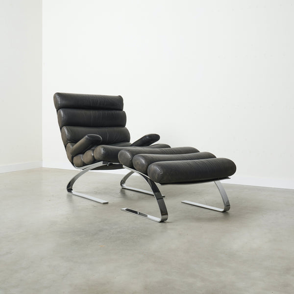 COR Sinus lounge chair with hocker, 1970s