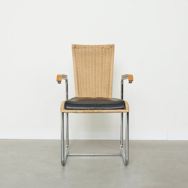 Six Tecta D20 dining chairs, 1980s