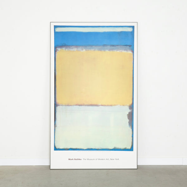 Large Mark Rothko print, France 1990s