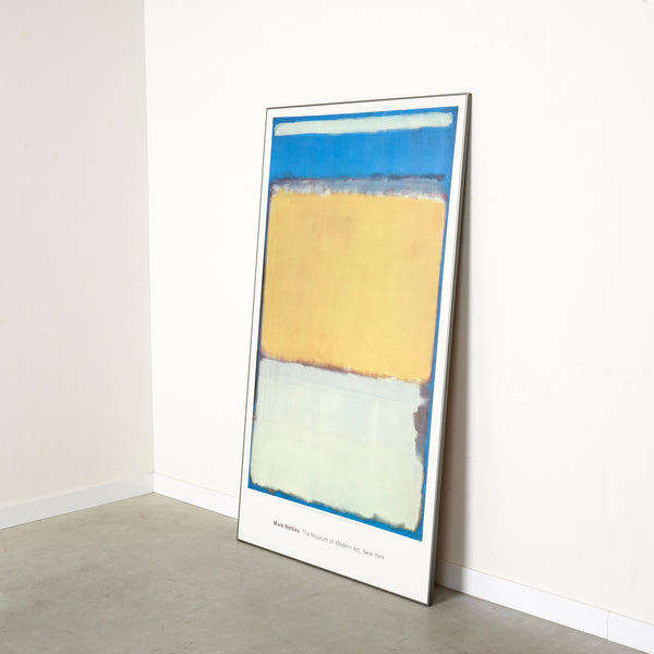 Large Mark Rothko print, France 1990s