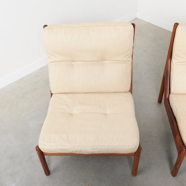 Set Illum Wikkelsø lounge chairs, Denmark 1960s