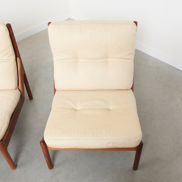 Set Illum Wikkelsø lounge chairs, Denmark 1960s