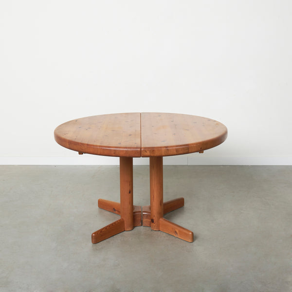 Large dining table by Daumiller for Gramrode, Denmark 1970s