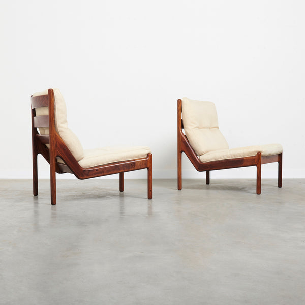 Set Illum Wikkelsø lounge chairs, Denmark 1960s