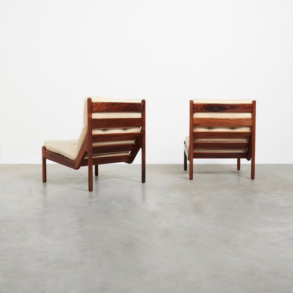Set Illum Wikkelsø lounge chairs, Denmark 1960s