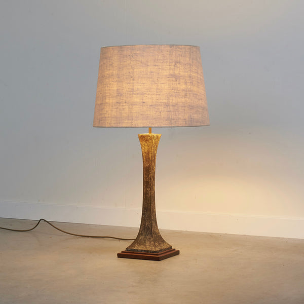 Bronze Hansen Lighting table lamp, USA 1960s