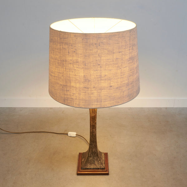Bronze Hansen Lighting table lamp, USA 1960s
