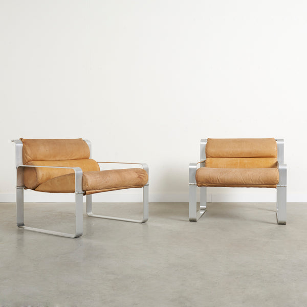 Set vintage lounge chairs, 1970s