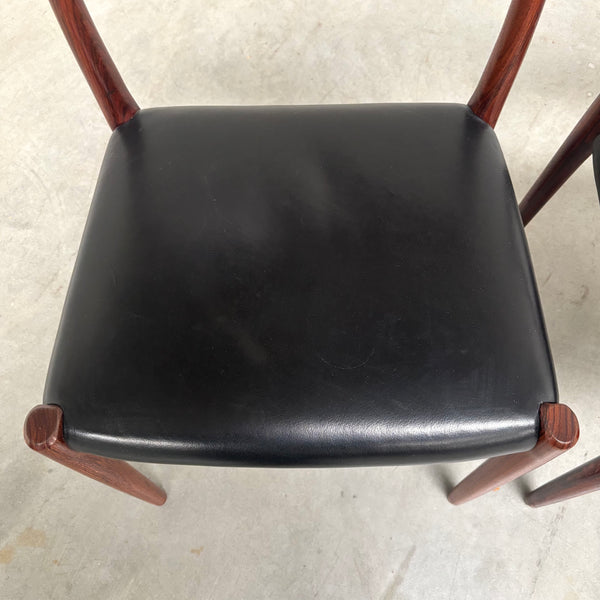 4x Møller 77 dining chairs, Denmark 1960s