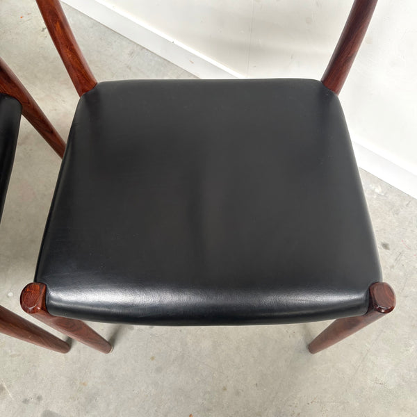 4x Møller 77 dining chairs, Denmark 1960s