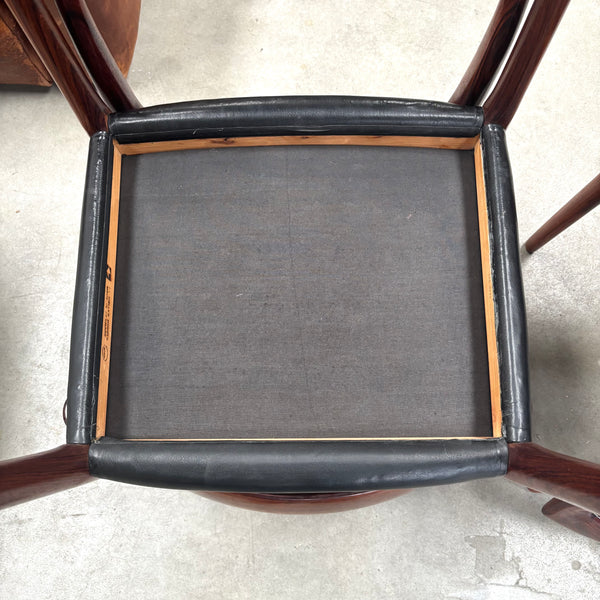 4x Møller 77 dining chairs, Denmark 1960s