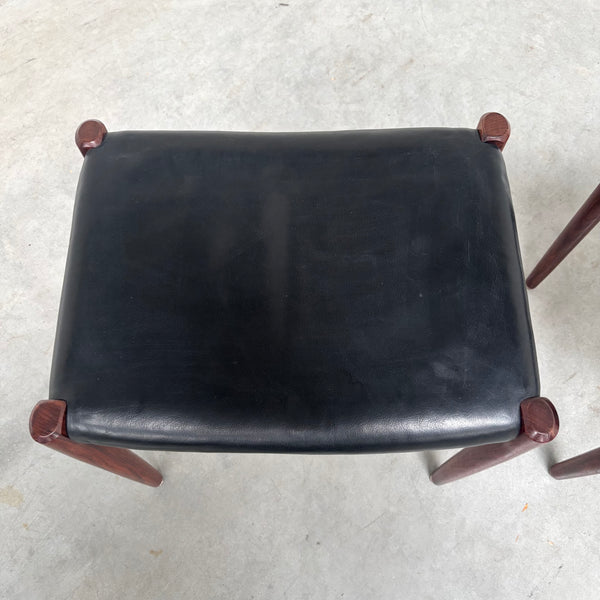 Set Møller 80A stools, 1960s