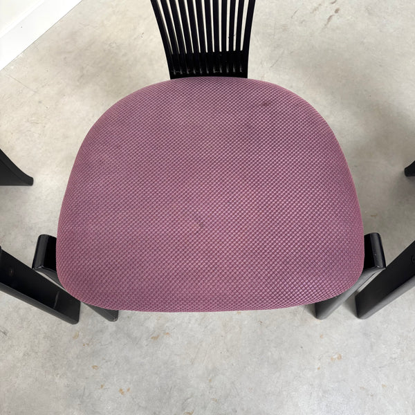 6x Postmodern dining chairs by Westnofa, 1980s