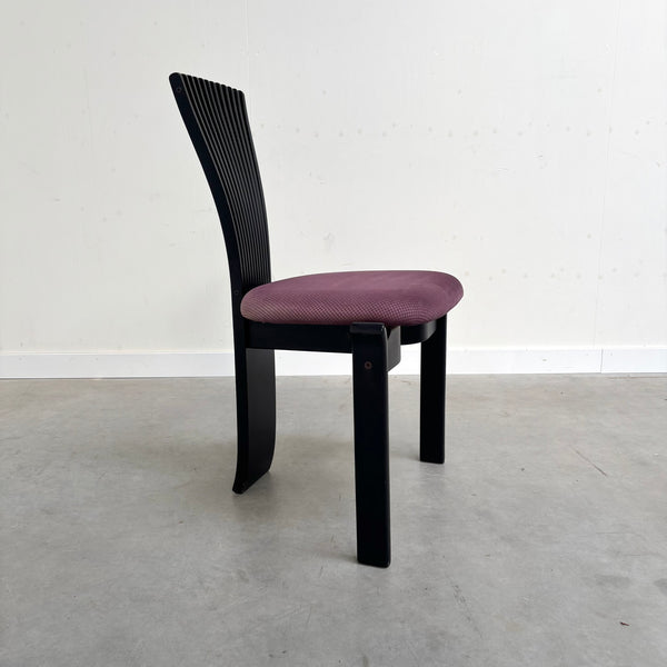 6x Postmodern dining chairs by Westnofa, 1980s