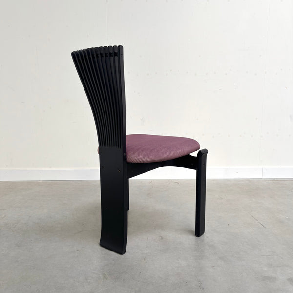 6x Postmodern dining chairs by Westnofa, 1980s