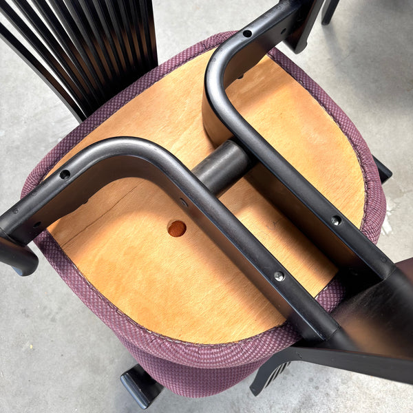 6x Postmodern dining chairs by Westnofa, 1980s