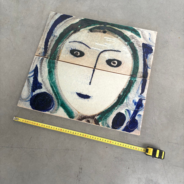 Ceramic art tiles, 1960s