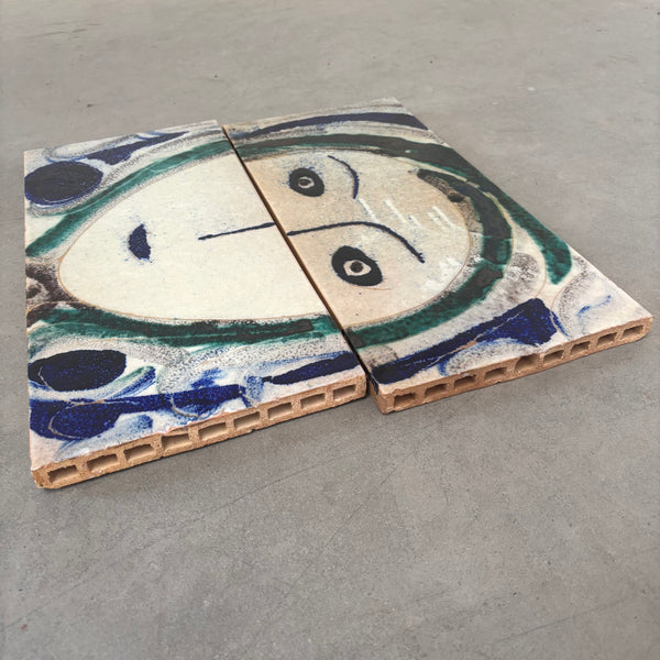 Ceramic art tiles, 1960s