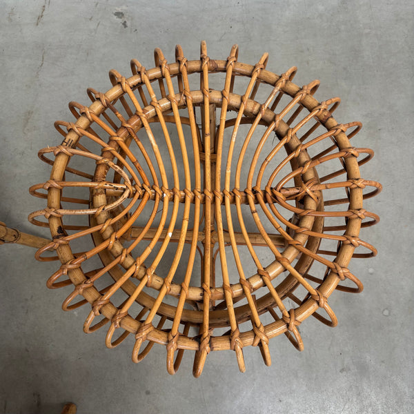 Set of six Franco Albini stools, 1960s