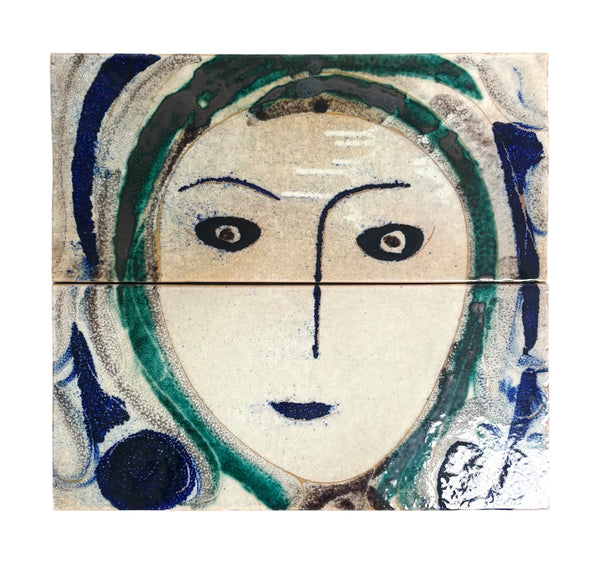 Ceramic art tiles, 1960s