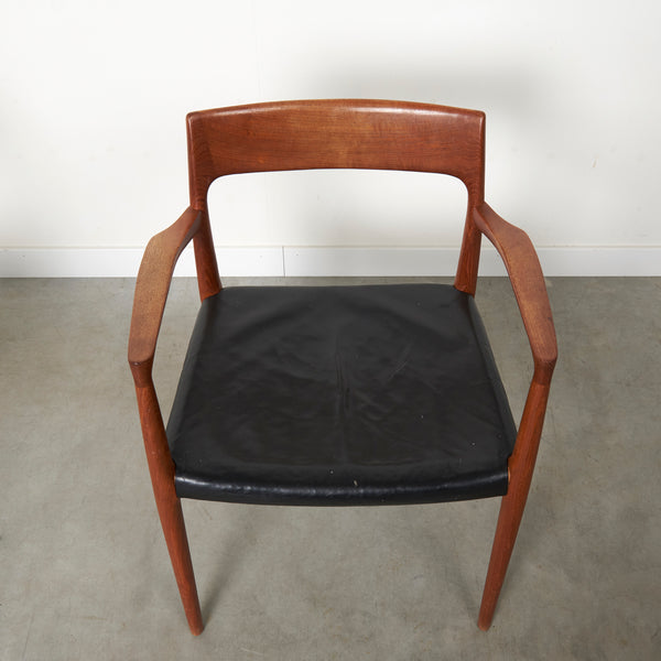 Niels Otto Møller dining chairs, model 57