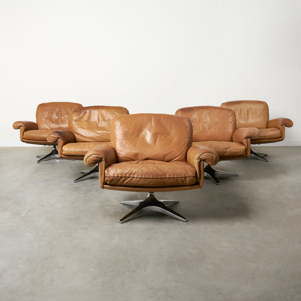 De Sede lounge chairs DS31, Switzerland 1970s