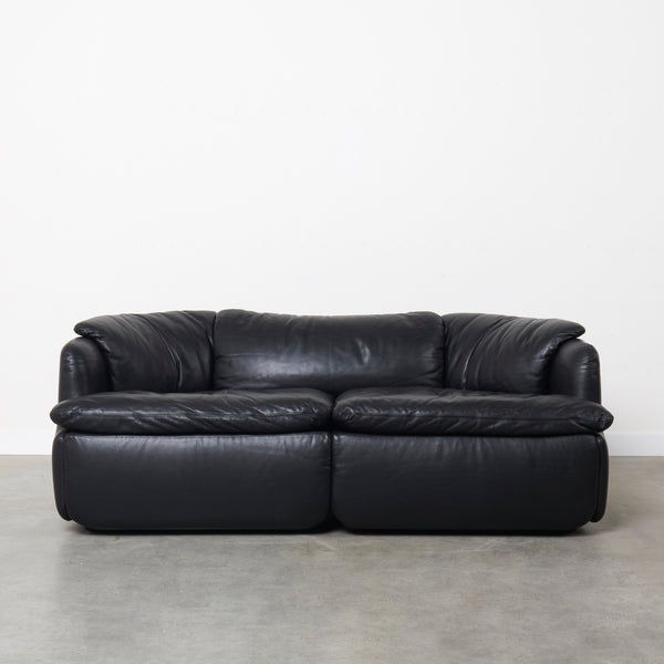 Confidential lounge sofa by Alberto Rosselli for Saporiti, 1970s