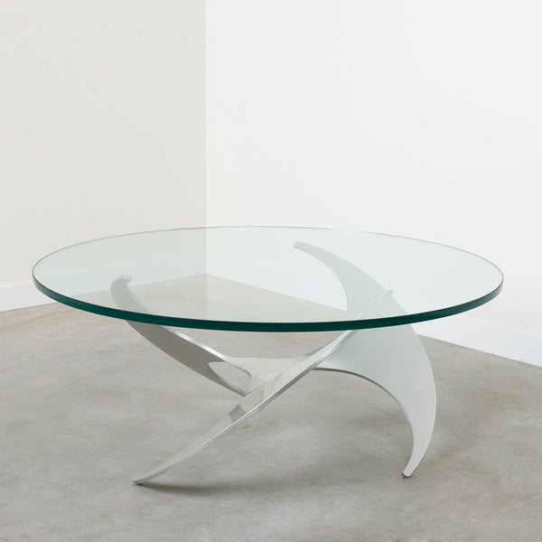 Propeller coffee table by Ronald Schmitt, 1960s