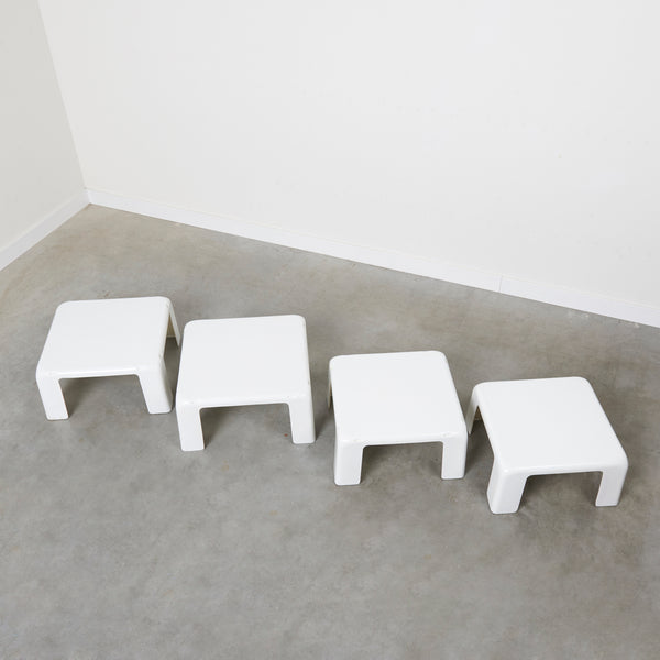 Set Gatti side tables by B&B Italia, 1960s