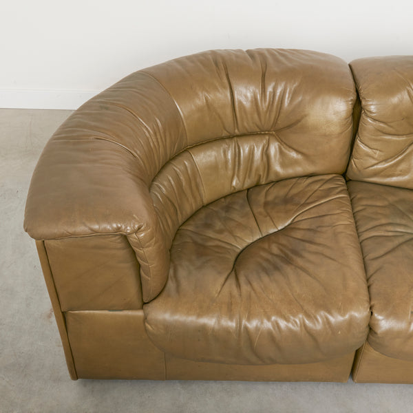 De Sede DS14 lounge set, 1970s