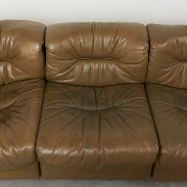 De Sede DS14 lounge set, 1970s