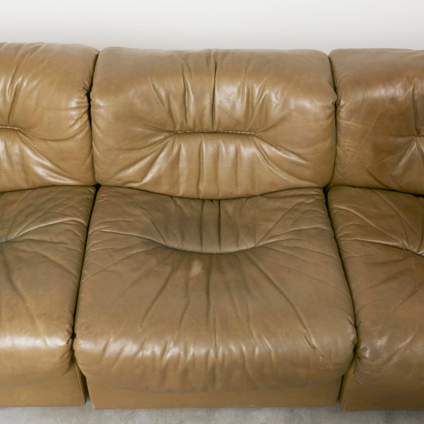 De Sede DS14 lounge set, 1970s