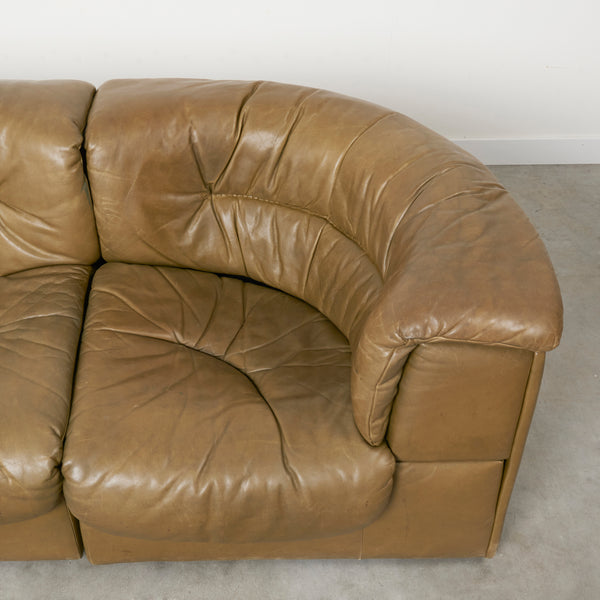 De Sede DS14 lounge set, 1970s