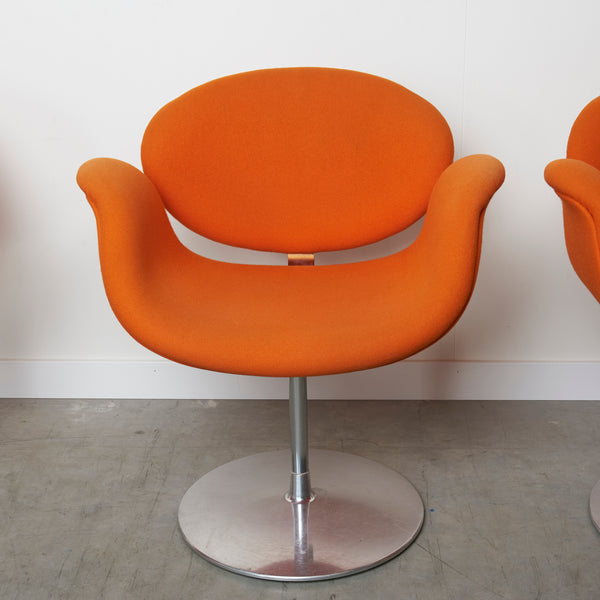 Set of 6 Little Tulip swivel chairs by Artifort