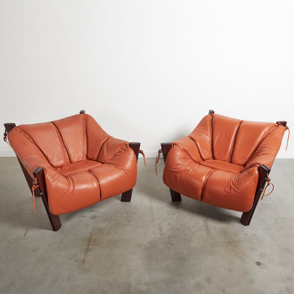 MP-211 Lounge chairs by Percival Lafer, Brasil 1970s