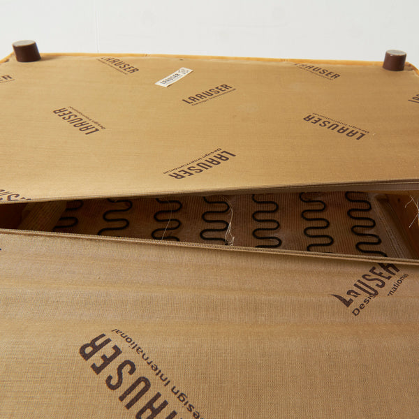 Modular leather sofa by Laauser, 1970s