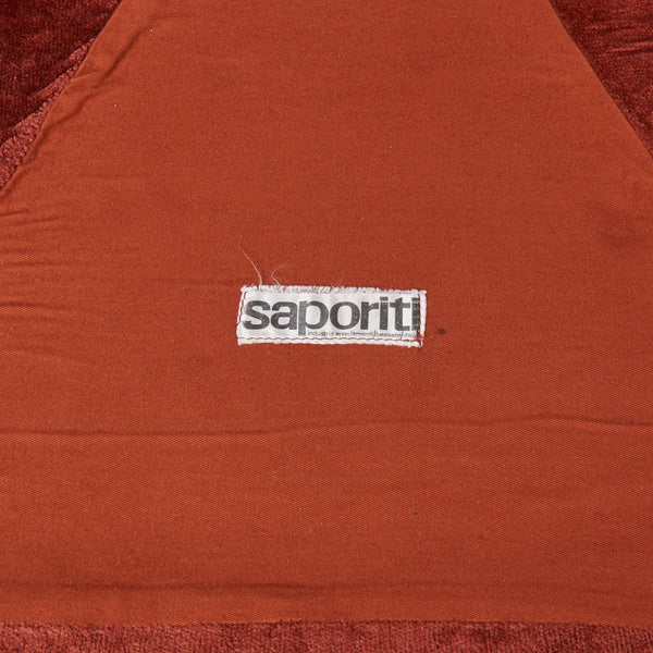 Velvet Confidential sofa by Alberto Rosselli for Saporiti, 1970s