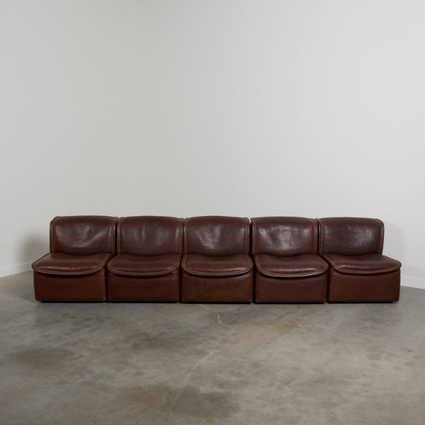 Vintage De Sede modular sofa DS-12, 1970s