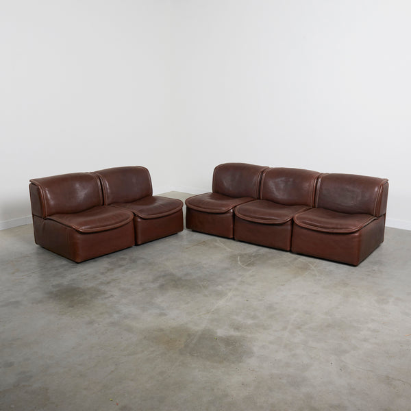 Vintage De Sede modular sofa DS-12, 1970s