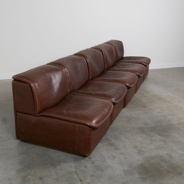 Vintage De Sede modular sofa DS-12, 1970s