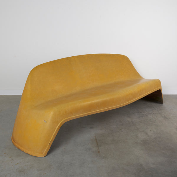 Mid century garden bench by Walter Papst for Wilkhahn